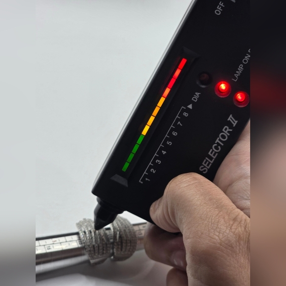 Over 2ct Mpissanite S925 Silver Hoop Earrings - Picture 8 of 8